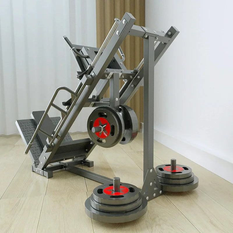 MIYAUP Dual Function Reverse Kick Push Machine Leg Strength Gym Hakes Hit Thrust Fitness Equipment