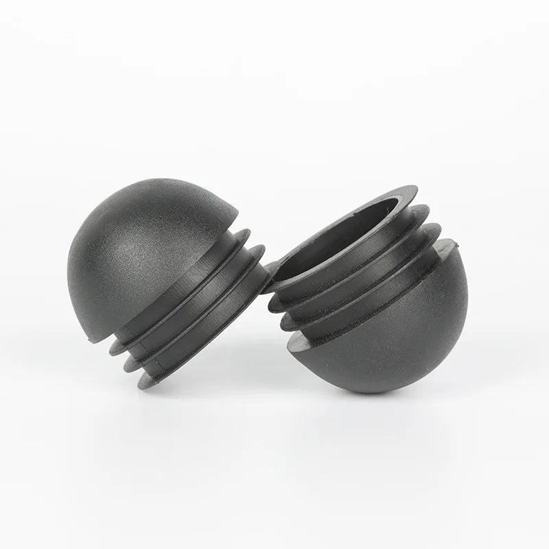 Ellipse Plastic Tube Plug, Metal Pipe Stopper, Square Sphericity Plugs, Fitness Equipment Accessories