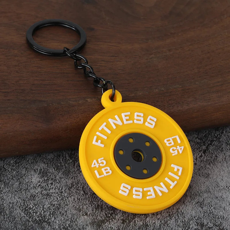 New Sports Key Chain Bag Pendant Combination Fitness Backpack Jewelry Men And Women Key Chain Accessories Pendant