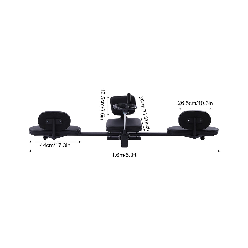 Heavy Duty Leg Stretcher Machine Gymnastics Yoga Splits Leg Stretching Flexibility MMA Home Gym Training Fitness Equipment