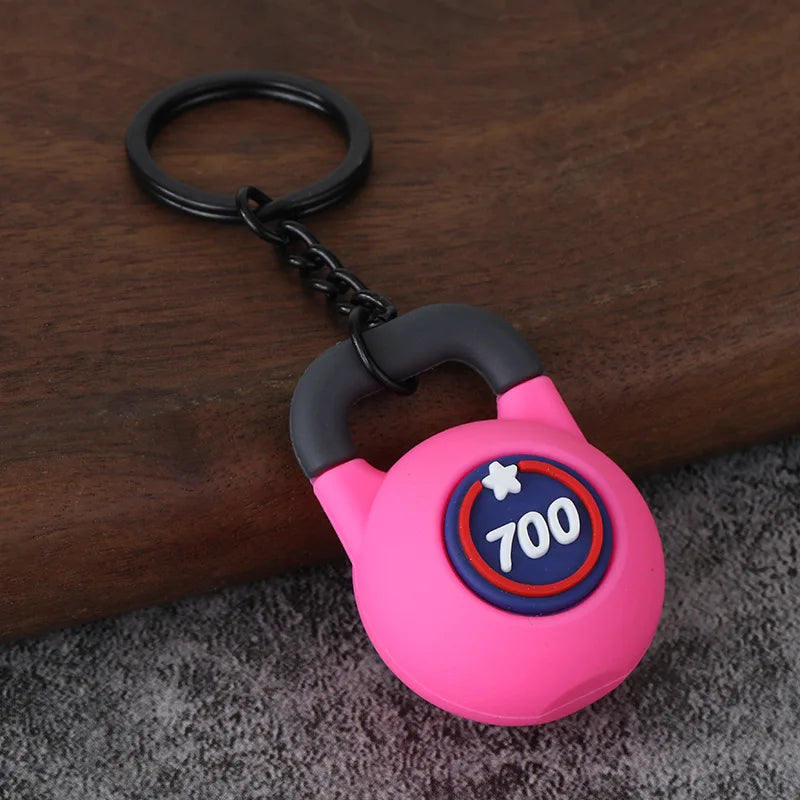 New Sports Key Chain Bag Pendant Combination Fitness Backpack Jewelry Men And Women Key Chain Accessories Pendant
