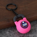 New Sports Key Chain Bag Pendant Combination Fitness Backpack Jewelry Men And Women Key Chain Accessories Pendant