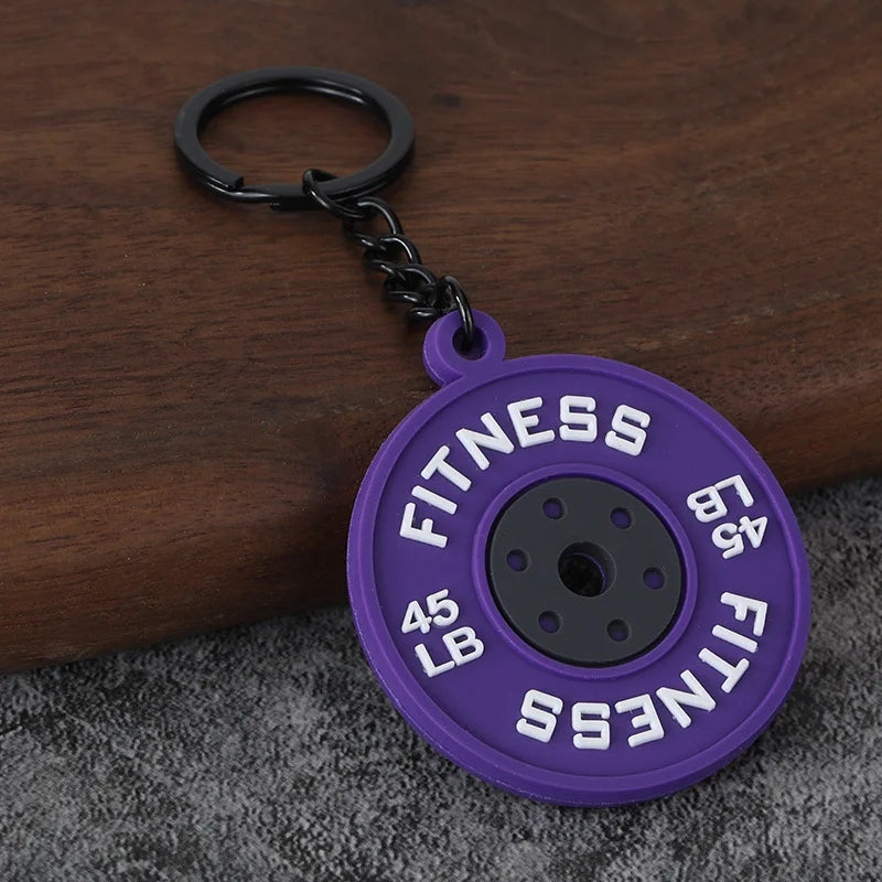 New Sports Key Chain Bag Pendant Combination Fitness Backpack Jewelry Men And Women Key Chain Accessories Pendant